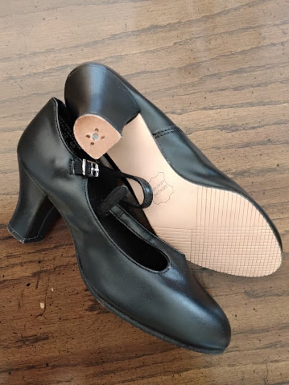 Capezio Jr Footlight t-strap character shoe